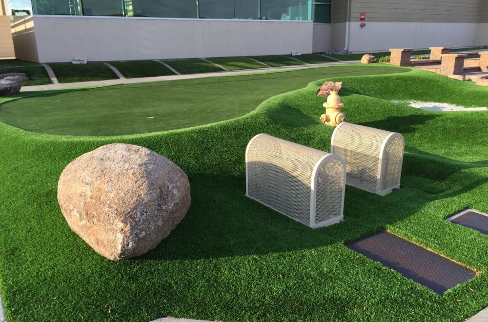 SYNTHETIC GRASS FOR CHILDREN’S PLAYGROUND