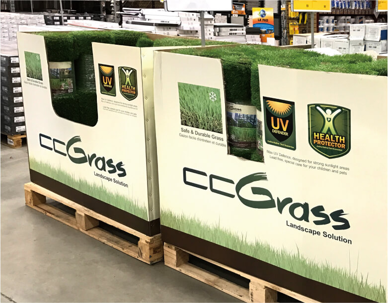 CCGrass landscape solution DIY