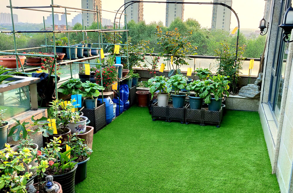 MINI ARTIFICIAL GRASS GARDEN TERRACE