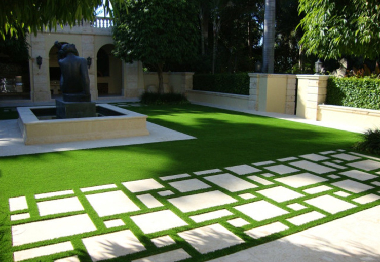 CCGrass, cutting grass to fit between pavers